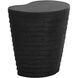 Mojave 22 X 20 inch Black Outdoor End Table